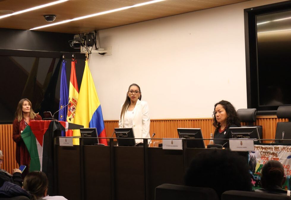 Gira de incidencia internacional de Yesica Méndez en Madrid